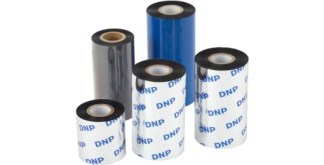 Ribbon, 4.00" x 1,476', Wax, Wound Out, Zebra, 24 Rolls/Case